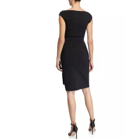 CHIARA BONI La Petite Robe MELANIA OFF THE SHOULDER CUT OUT DRESS Black … - Picture 5 of 16